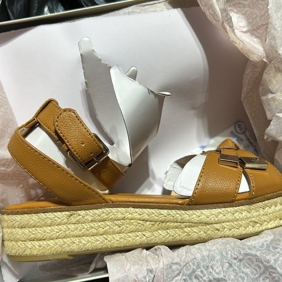 Bandolino Womens BN PATTII 3 Brown Faux Leather Espadrilles Shoes NWT Sz… - Picture 8 of 9